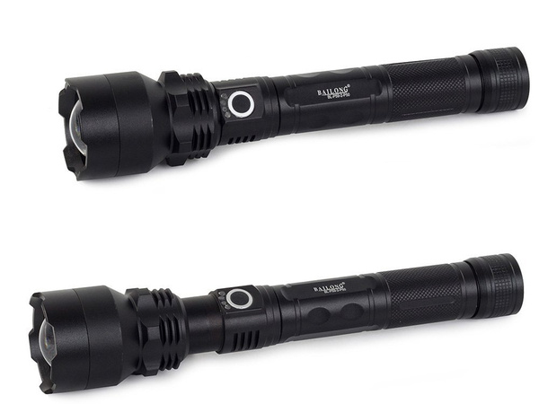 Bailong tactical strong led torch xhp50 zoom usb