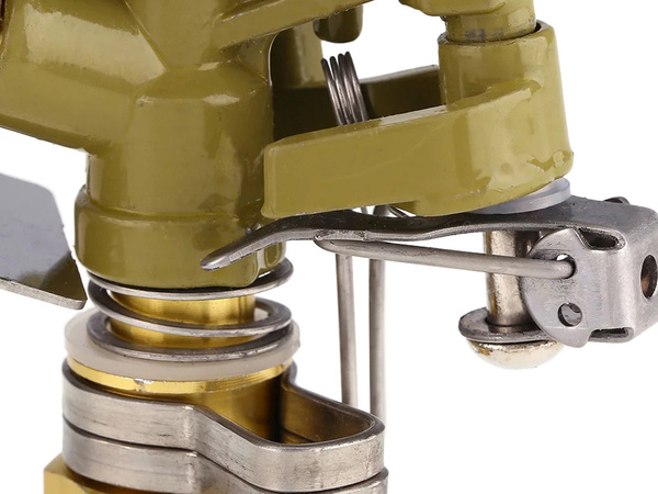 360° forgó pulzáló fém pázsit szórófej