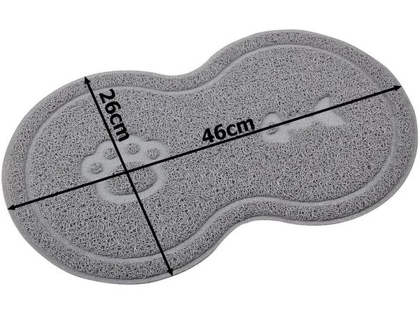 Tapis pour écuelle de chien tapis antidérapant imperméable pour écuelle de chat