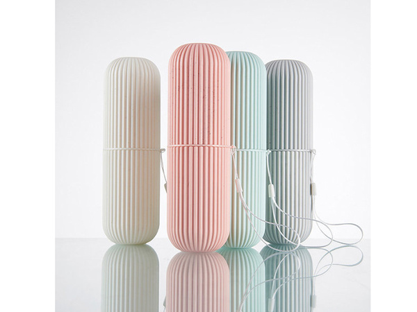 Estuche para cepillos de dientes organizador de viaje para pasta de dientes estuche para cosméticos