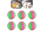 Boules de lavage anti-peluches 6 pièces boules de lavage