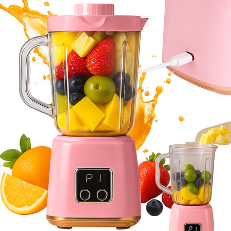 Prenosný bezdrôtový usb blender na smoothie s nádobou na kokteily