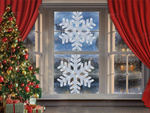 Led-fensterdecoration 40cm sterne