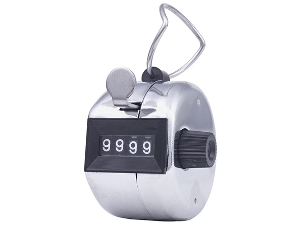 Contor pedometru mecanic cu clicker manual