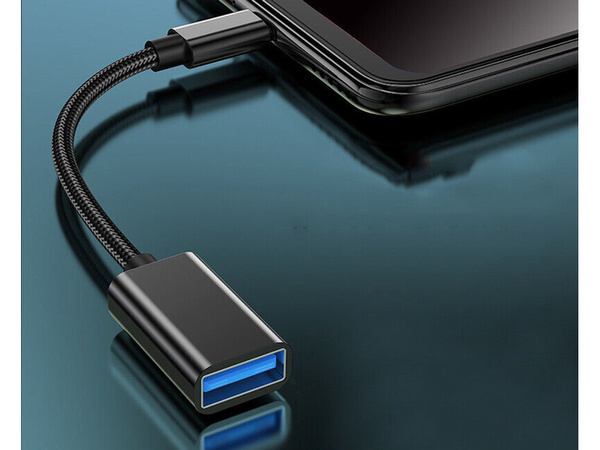 Adapter usb-c v usb-a 3.0 iz trdnega v telefonski trdni