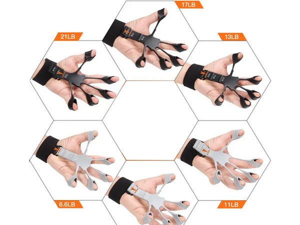 Finger trainer hand trainer stretcher hand therapy amplifier