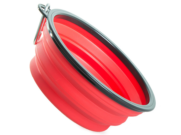 Bolsa plegable de silicona para perro gato de viaje ligera 800ml