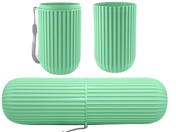 Estuche para cepillos de dientes organizador de viaje para pasta de dientes estuche para cosméticos