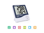 Termometr elektroniczny lcd wew. Zegar data alarm