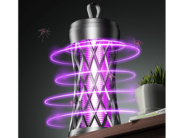 Lampe insecticide uv pour moustiques mouches piège a insectes electrique efficace