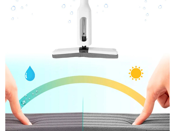 Mop gąbkowy super chłonny wyciskany składany gąbka duży do mycia podłóg