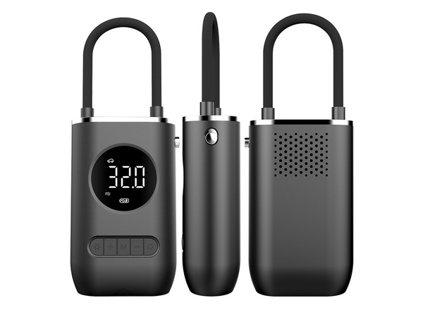 Pompa de baterie pentru bicicleta masina compresor electric 10 bar lcd