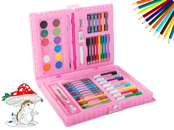 Set d'artiste pour la peinture dans l'emballage 68 pcs