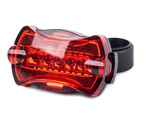 Fahrradrücklicht hinten 5 led