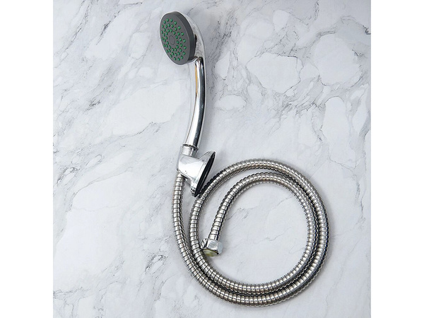 Combiné de douche grand chrome