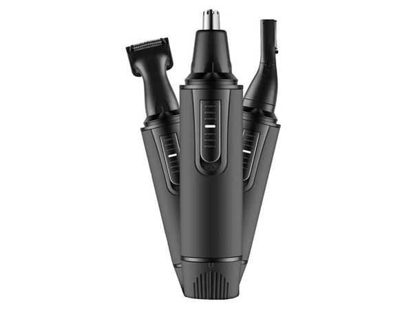 Nosies kirptuvas ausų plaukelių šalintuvas skustuvas barzdai formuoti antakiai 3in1