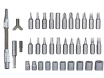 Torx tools kit torx chei cu cheie 5-14mm 38 elemente