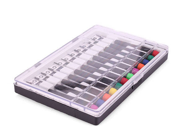 Șurubelnițe torx de precizie 12 buc + cutie pentru șurubelnițe