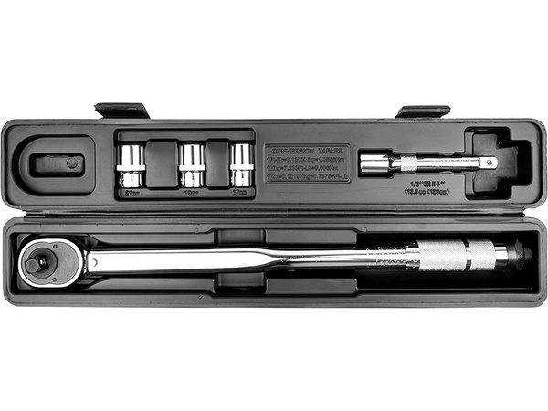 Kit synamometrique avec case 3 douilles 17/19/21 1/2 40nm - 210 nm