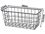 Koszyk wiszący kosz organizer metalowy zawieszany półka wisząca kuchenna