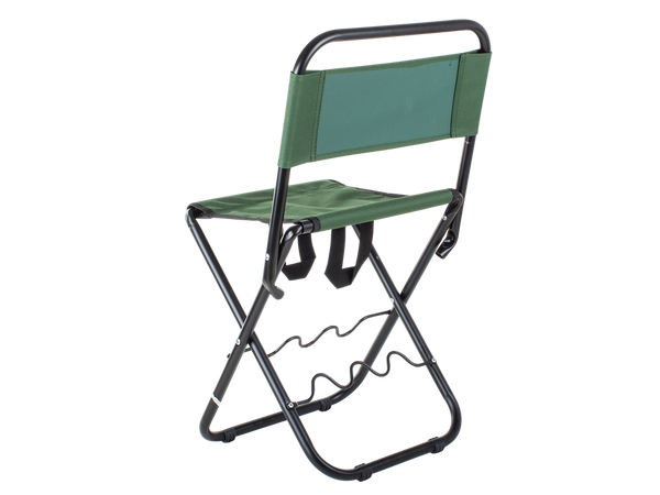 Chaise de pêche dossier pliant avec poignée