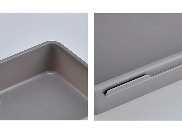 Organizator set 8pc trinket tăvi de plastic sertar cutii