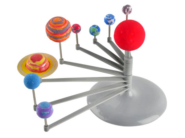 Loominguline maalikomplekt päikesesüsteem hariduslik mudel planeedid 3d