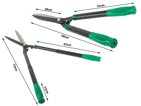 Tijeras manuales de jardinería para setos arbustos tijeras de poda telescópicas