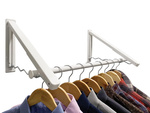 Clothes hanger organiser folding wall hanger folding wall hanger