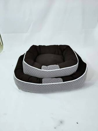 Cama para perro suave confortable mullida cama de felpa con cojín