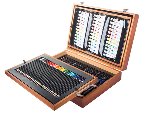 Coffret de peinture en bois 174