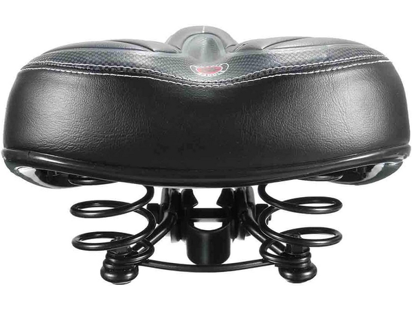 Selle de bicyclette confortable mousse souple ressorts