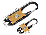 Nôž na kľúče multitool prežitie 20v1