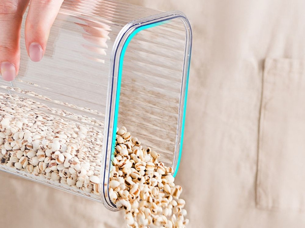 Recipientes de cocina para alimentos para pasta, recipiente con junta, juego de 7 piezas