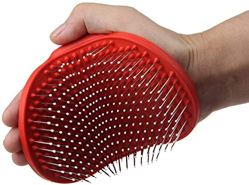 Cepillo para peinar pelo de perro peine masajeador suave para gatos