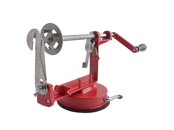 Potato chip machine twisted fryer
