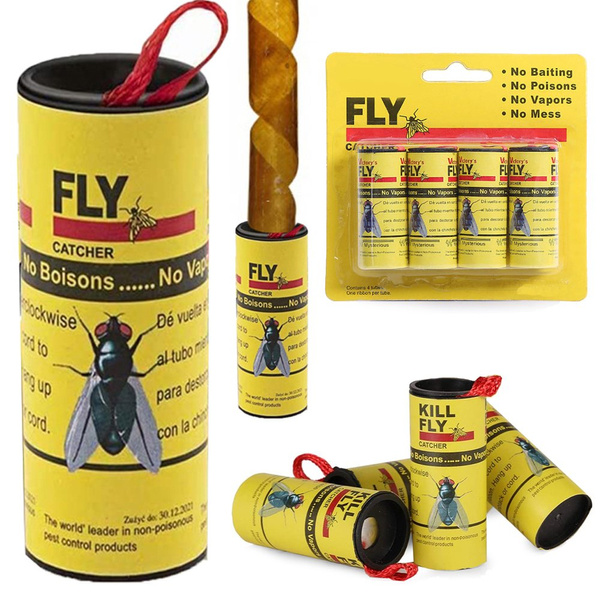Capcană pentru muște lipici capcană pentru insecte rola 4 buc.