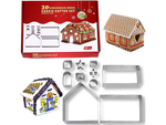 Gingerbread house christmas gingerbread cutters nativity scene hut
