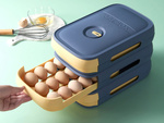 Boîte à oeufs boîte d'organisation pour réfrigérateur boîte à oeufs à tiroir