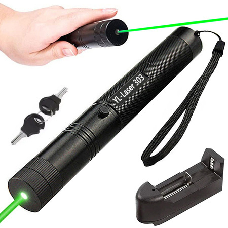 Laser pointer green dot strong