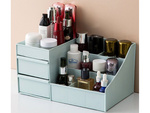 Casket cosmetics organiser jewellery container with two drawers