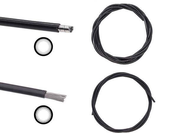 Juego completo de cables manguitos de freno para desviadores manguitos terminales fundas