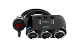 Cigarette lighter socket distributor 2x usb charger