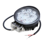 Pracovní lampa halogenová kulatá 9 vedla 27w reflektor