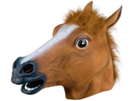 Mask horse head horse for party disguise latex horse head