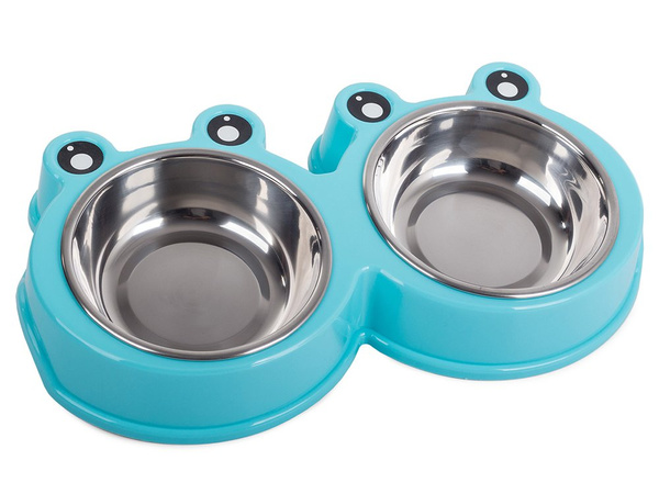 Kovový dvojitý dog box 0,3 l x 2