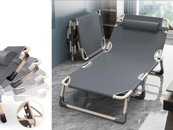 Touristic field bed folding daybed adjustable backrest canada