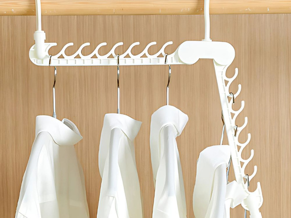 Penderie pliante organisateur de vêtements multifonctionnel 16 places