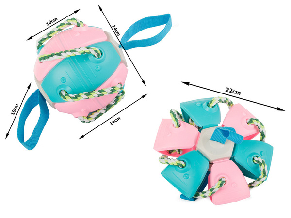 Igrača za pse frisbee žoga leteči disk žvečilna igrača