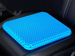 Orthopedic gel cushion for car seats
